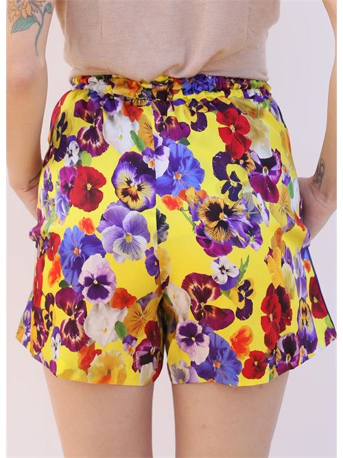 shorts a fiori Laboratorio Capri | MARIKAPANSÈGIALLO